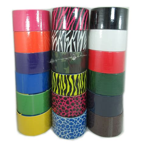 18 Roll Variety Pack Of Print And Solid Colors Duct Tape