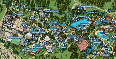 Endlich kehrt leben in den @europa_park zurück! Europapark Themenbereiche Karte