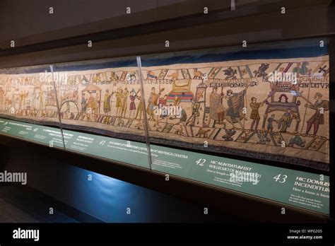 Victorian Replica Of The Bayeux Tapestry Housed In Reading Museum
