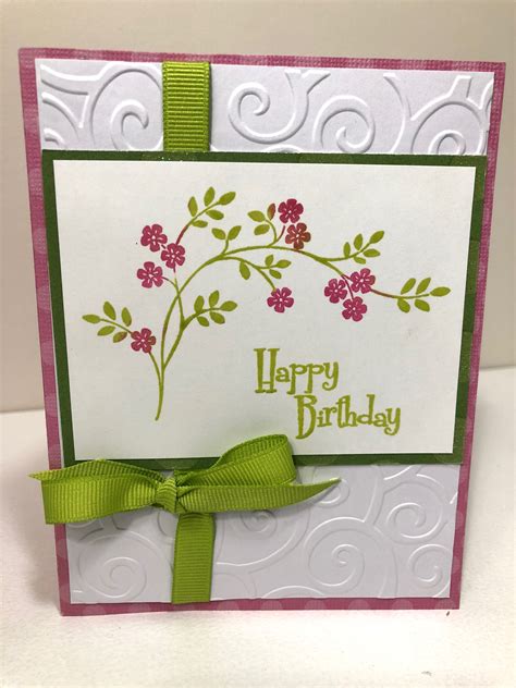 In this big shot birthday card video i'll show you how to make a beautiful spring birthday card with many tips for using your big shot die cutting machine. Card Making Ideas image by Bienville a blog by Lea Folds ...