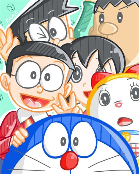 Doraemon Et Friends Doraemon Cartoon Doraemon Doraemon Wallpapers
