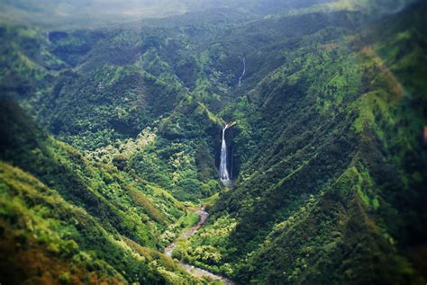 The Waterfall From Jurassic Park Kauai Natureza