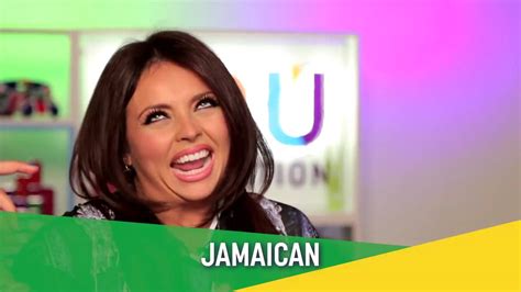 Little Mix Jesy Nelson Jamaican Accent Challenge In Slow Mo Youtube