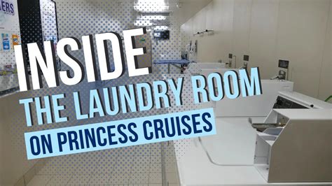 Princess Cruises Laundry Room Tour Youtube