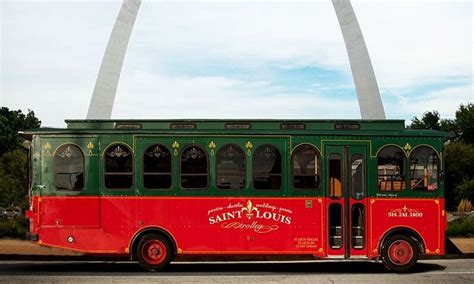 60 Minute Trolley Tour For Two Four Or Six From St Louis Carriage