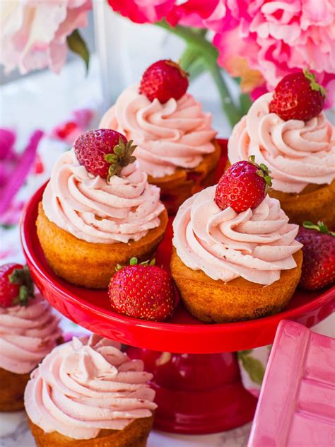 Easy Strawberry Cupcakes Video Tatyanas Everyday Food