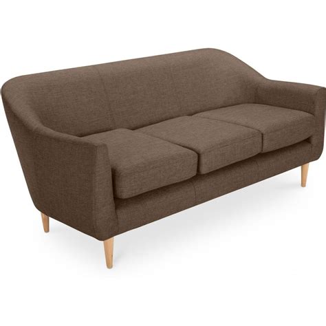 Buy Scandinavian Design 3 Seater Sofa Yellow 58392 In The Uk Privatefloor