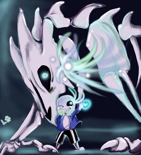 Sans And Gaster Blaster By Surprisewolf On Deviantart