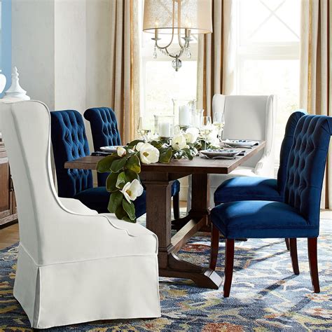 Dining Chairs Blue Kaley Furniture