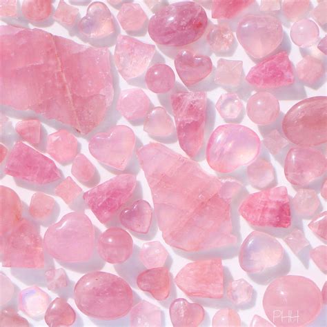 pink rose quartz aesthetic references mdqahtani