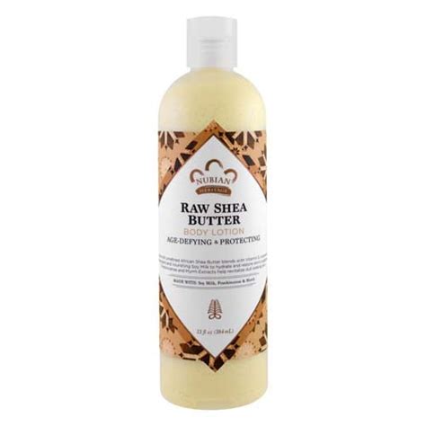 Nubian Heritage Raw Shea Butter Body Lotion 13 Oz 6 Pack