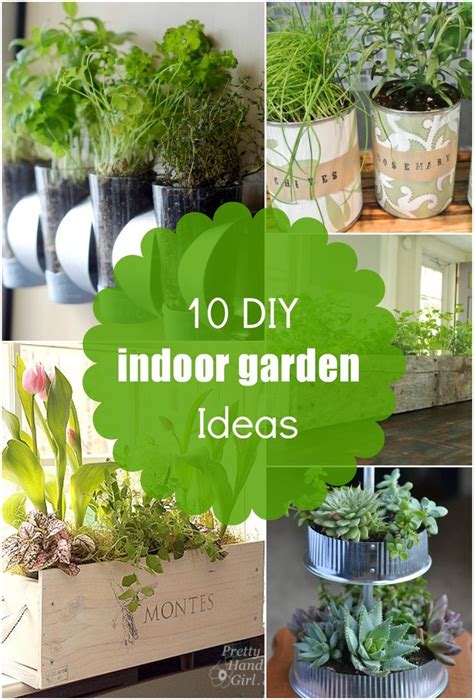 10 Diy Indoor Planter And Herb Garden Ideas Countertop