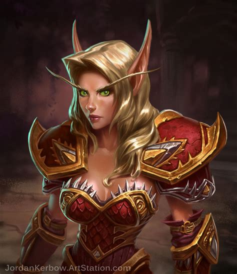 World Of Warcraft Blood Elf By JordanKerbow On DeviantArt