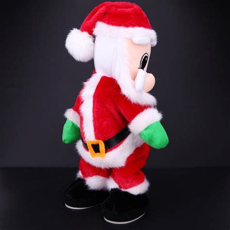 2018 New Christmas Electric Twerk Santa Claus Toy Music Dancing Doll