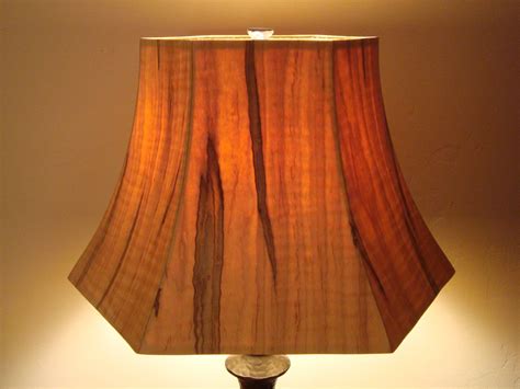 Curly Ambrosia Maple Wood Lamp Shade Etsy Wood Lamp Shade Lamp