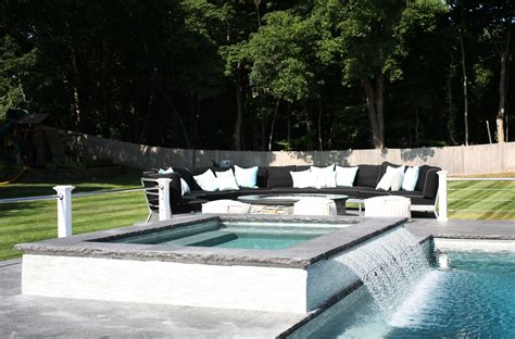 Cascading waterfalls in japanese gardens will definitely provide you with a peaceful and calm if this is what you want, then you definitely would want to get an outdoor water feature custom built or. This cascade waterfall spills form the spa into the ...