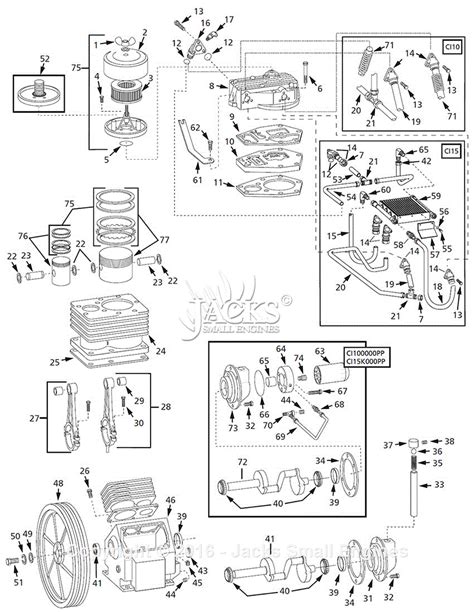 Campbell Hausfeld Ci K Pa Parts Diagram For Pump Parts