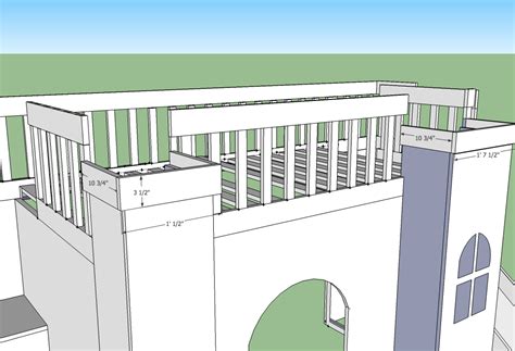 Plans to build box steps for a deck. Ana White | Castle loft bed - DIY Projects