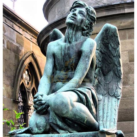 Outdoor Graveyard Life Size Weeping Angel Statues
