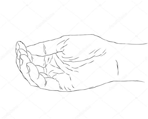 Hands Drawing Cupped Open Draw Hand Shaking Reference Praying Together