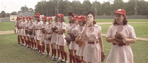 Rockford Peaches Womens Team Baseball Uniform From A League Of Their