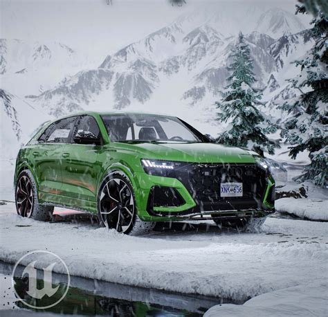 David Baylis Design Audi Rsq8 Automotive Rendering In Unreal Engine 5