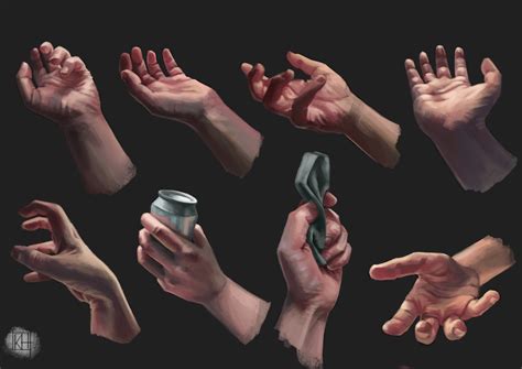 ArtStation - Hand Studies