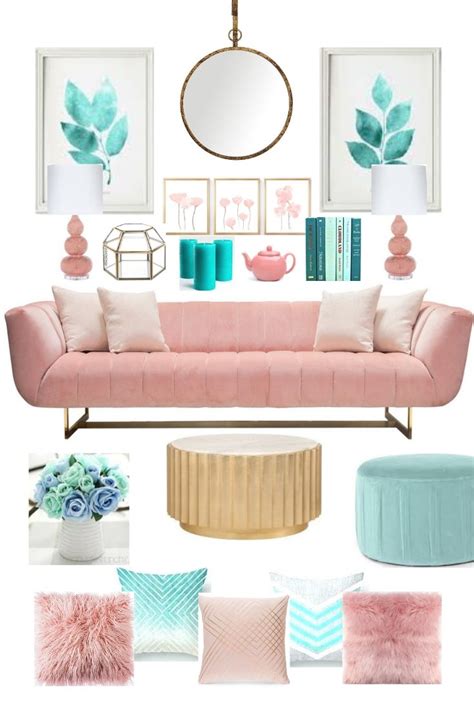 Blush Pink And Teal Room Decor On A Budget That Will Make