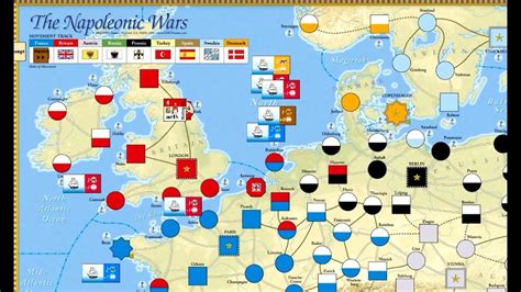 The Napoleonic Wars Board Game Basic Rules Gameplay Intro Youtube