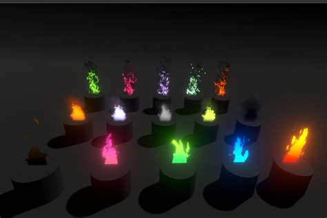 Vfx Stylized Fire 2d3d Fire And Explosions Unity Asset Store
