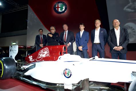 Alfa Romeo Sauber F1 Officially Launches With New Livery Driver Lineup