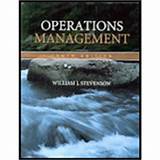 Operations Management William J Stevenson Pictures