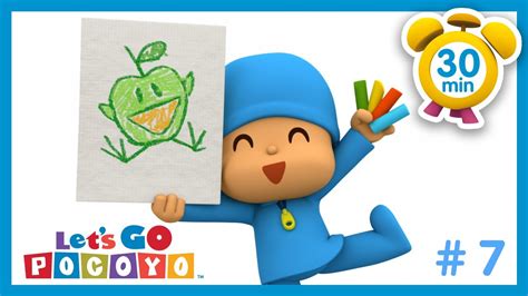 🖌 Lets Go Pocoyo Painting With Pocoyo 30 Minutes Full Episodes