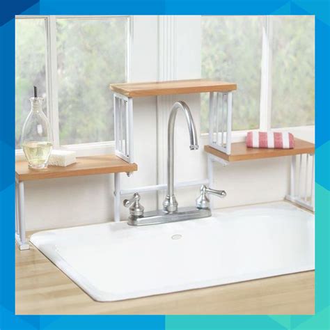 You might be stressing out every time you cook something because there is with a lack of counter space, it is very hard to try to cook. Create extra counter space with an over-the-sink shelf. # ...