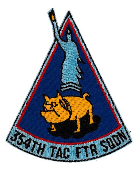 354th Tactical Fighter Squadron Patch Flying Tigers Surplus