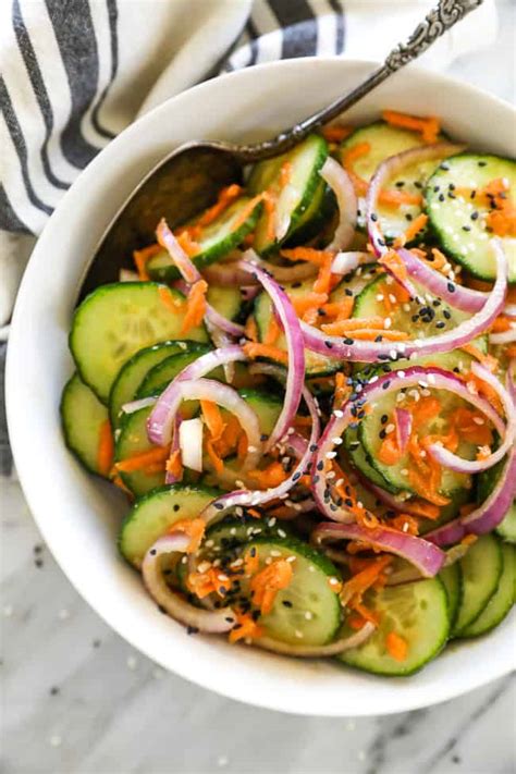 Asian Cucumber Salad Paleo Whole30 Keto The Real