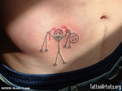 Stick figure tattoo stick figure tattoos ♥♥ ~•doodle art. 40 best Stick Figures With Tattoos images on Pinterest | Funny tattoos, Stick figure tattoo and ...