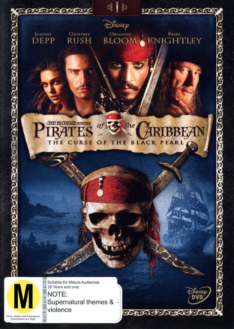 Pirates Of The Caribbean The Curse Of The Black Pearl Dvd Buy Now At Mighty Ape Nz