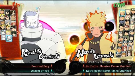 Naruto Storm 4 All Characters Showcase Dlc Updated Youtube