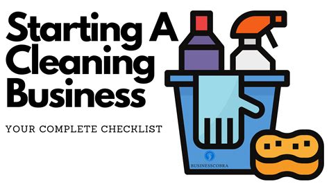 Starting A Cleaning Business Checklist An Easy To Follow Guide