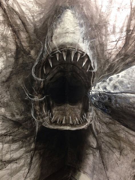 Eye Popping Dark Three Dimensional Life Sized Drawings Of Animals