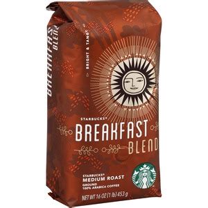 A wonderful first cup of the day. Starbucks Breakfast Blend 1 lb. Ground Coffee ...