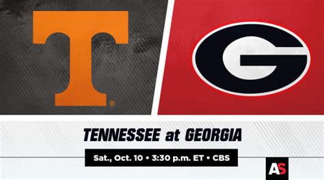 Tennessee Vs Georgia Football Prediction And Preview Athlon Sports