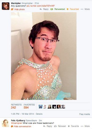Markiplier In A Dress Pewdiepies Comment How Can This Be More