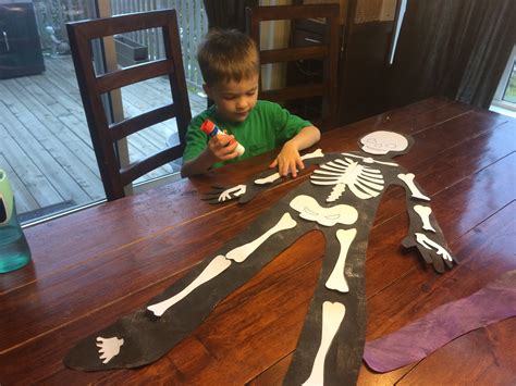 Halloween Skeleton Craft Busy Bugs
