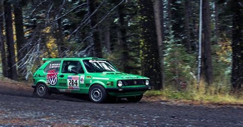 Another Mk2 At The Rally Volkswagen