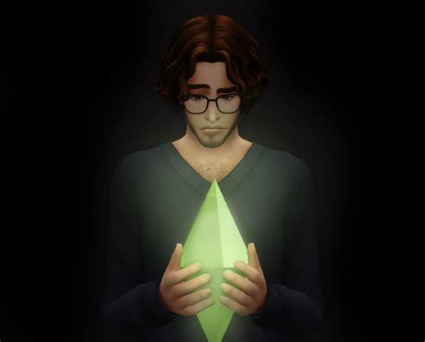 An Edit Of My Favourite Sim Holding A Plumbob R Thesims