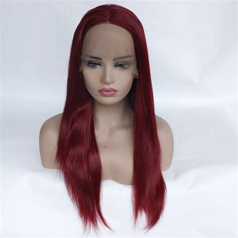 Natural Hairline European Hair Skin Lace Front Wig China Lace Front