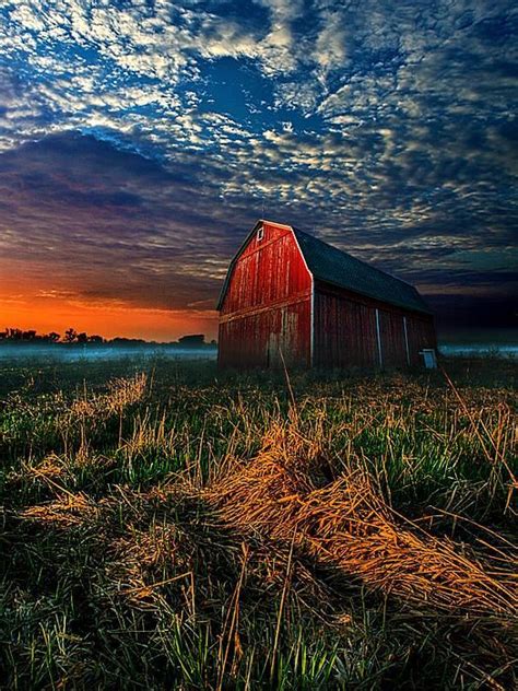 Sunset Sunrise Gallery Barn Pictures Country Barns Scenery