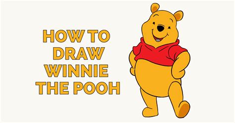 How To Draw Winnie The Pooh Easy Drawings And Ske